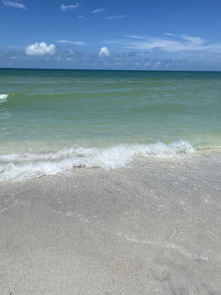 Gulf of Mexico from Boca Grande Florida.